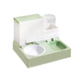 thumbnail image 5 of oshhnii 2 in 1 Automatic Cat Feeder Pet Feeder Cat Water Dispenser and Food Bowl Set for Fruit Green, 5 of 9