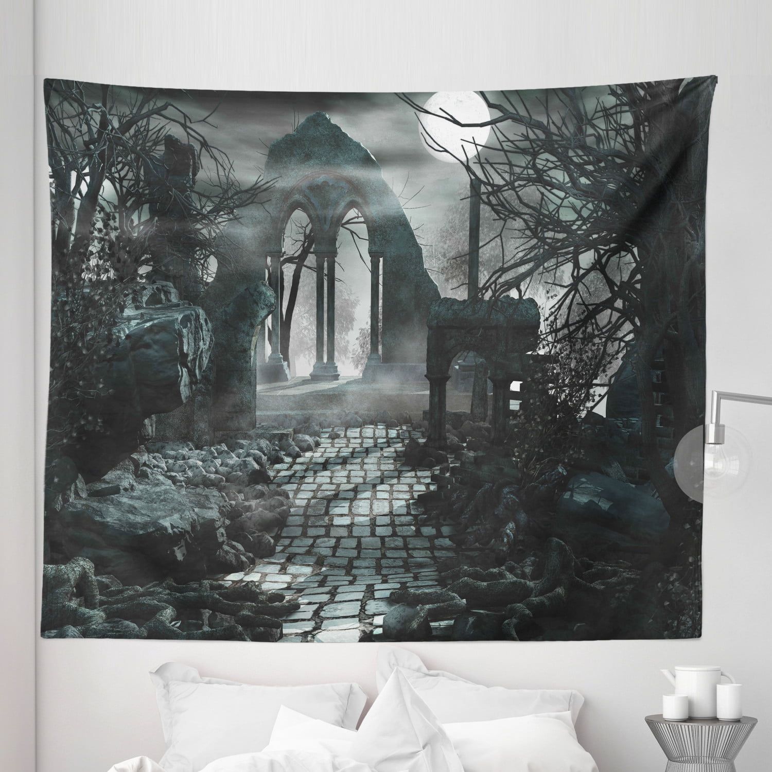 FNAF Tapestry Freddy's Pizzeria Home Decorations Tapestry Wall Hanging 3D Printing Wall Blanket Wall Hanging Poster for Living Room Bedroom Dorm Decor 
