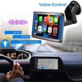 thumbnail image 4 of Reproductor multimedia portátil para coche Yuxing, Pantalla táctil capacitiva, 7 pulgadas, Inalámbrico, CarPlay, Android Auto, Negro, 4 of 5