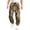S1-Deep Green, variant on Havenx Mens Baggy Camo Cargo Pants Maple Leaf Print Elastic Waist Tapered Cargo Sweatpants with Pockets Straight Wide Leg Trousers Hunting Casual Fashion Loose Fit Y2k Streetwear,Green M