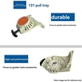 thumbnail image 3 of Recoil Starter Assembly for STIHL FS91 Starter 4180 190 4002 Replaces KM91 FS111 FS131 Hand Pull Cor, 3 of 5