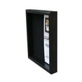 thumbnail image 2 of 12" x 16" Brown Beveled Shadow Box by Studio Décor - Easy Back Loading Frame Includes Pre-attached Hanging Hardware - Horizontal or Vertical Display - 1 Pack, 2 of 3
