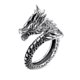 thumbnail image 2 of Sonducket Anillo de dragón para hombre, decoraciones de joyería, estilo Punk, decoración de mano para hombre, artesanía de Metal ajustable, Ropa, zapatos y accesorios Miscelánea, 2 of 6