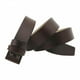 thumbnail image 3 of Leather Belt Snap Belt Strap 1.5`` (38 Mm) Wide Belt Without Buckle Coffee, 3 of 5