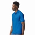 thumbnail image 4 of Gildan Men's DryBlend Jersey Polo Shirt Perfect Button Down Golf Polo Shirts for Men, Royal XL GR88, 4 of 5