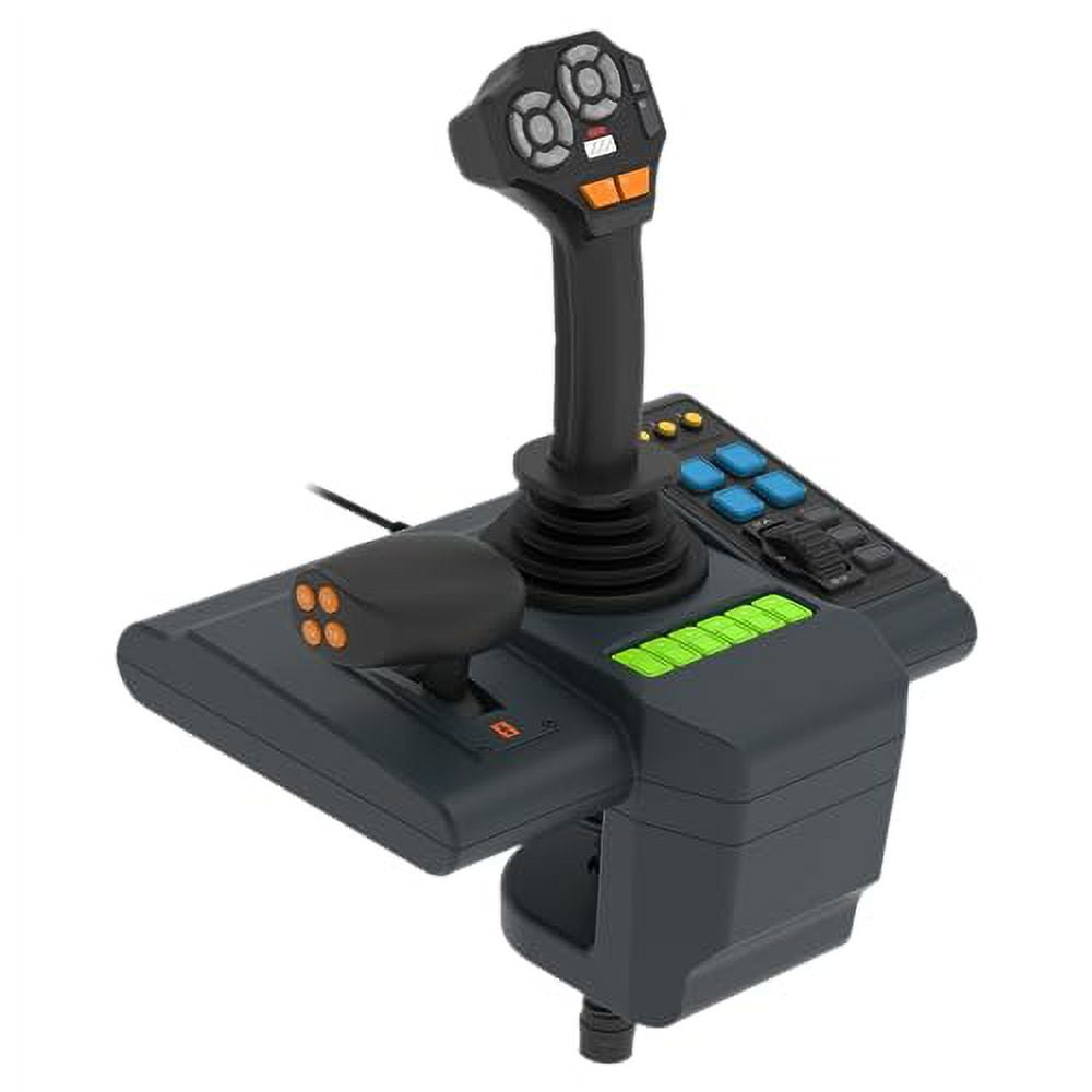 Farming Vehicle Control System for PC Windows 11 10 for Farming Simulator with Full Size Steering Wheel Control Panel Pedals Walmart