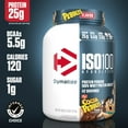 thumbnail image 2 of Dymatize ISO100 Hydrolyzed Whey Isolate Protein Powder, 25g Protein, Cocoa Pebbles, 3 Lbs, 2 of 5
