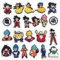 thumbnail image 4 of Dijes de zapatos de Dragon Ball, accesorios de zapatos divertidos de dibujos animados de Anime, flor de zapato, se ajustan a zuecos, hebilla, regalos Unisex, 1 piezas, 4 of 5