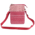 thumbnail image 1 of HEATSHAKING 1Pc Red Crossbody Phone Bag Workmanship Comfortable Hand Feel, 1 of 8