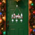 thumbnail image 1 of Festive Holiday Welcome Greeting Sign With Sleigh Design For Seasonal Front Door Porch And Entryway, 1 of 5