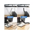 thumbnail image 5 of 3pcs Cable Organizer For Office Storage Concealer Management Sleeve Wire Organizer For TV Computer Fridge Cord Cover Protector Box, 5 of 5