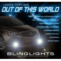 2012 2013 2014 Buick Verano Xenon Foglamps Foglights Driving Fog Lamps Lights Kit
