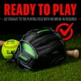 thumbnail image 6 of Franklin Sports Fastpitch Pro Softball Glove, 11 in, Lime Green, Left Hand Throw, 6 of 7