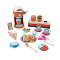 thumbnail image 2 of 38 Piezas Pastel de Té de Juguete Fabricante de Helados Juguete Heladería Juguetes de Desarrollo Juego de Helados de Juguete para Niños Niñas, 2 of 9