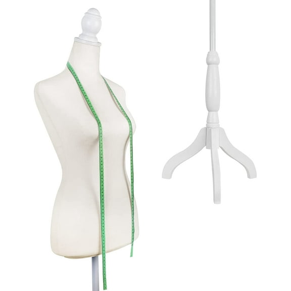 Female Dress Forms Mannequin Torso for Sewing Manicanequin Body Tripod Stand for Clothing Dress Jewelry Display
