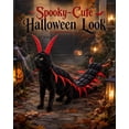 thumbnail image 4 of Halloween Cat Cospaly, Funny Costume Centipede Outfit, Adjustable Cat Dog Costume Cosplay Decoration, Outdoor Party Dress (Red), 4 of 7