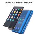 thumbnail image 3 of For Honor Magic4 Lite 5G Case Smart Mirror Magnetic Flip Kickstand Phone Case For Hnor Magic 4 Light 4Lite Shockproof Back Cover Silver For Magic 4 Lite 5G, 3 of 6