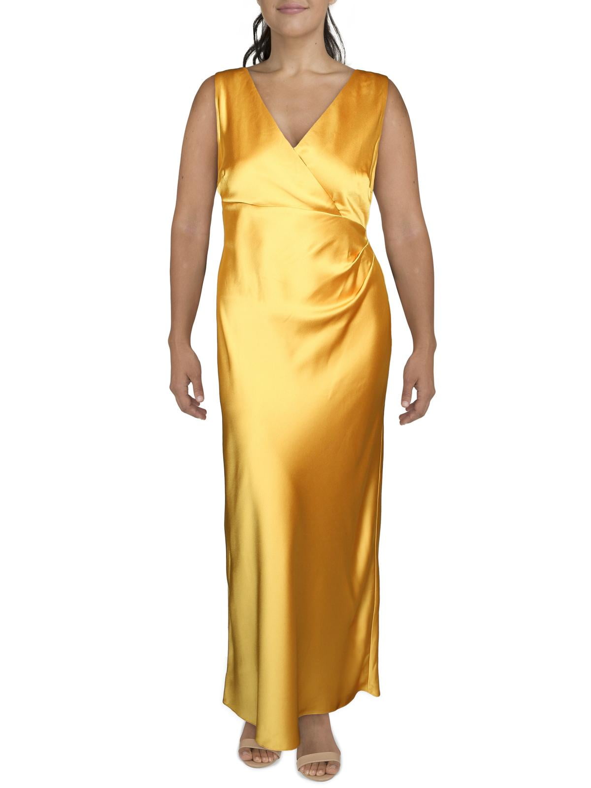 ralph lauren satin dress