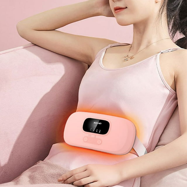 TIMIFIS Winter Stockings Portable Heating Pad, Heating Pad for Back with 4Heat and 4 Vibration Massage Modes, Portable Fast Heating Belly Wrap Belt for Women Kitchen Gadgets