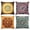 Boho 03, variant on Abstract Mid Century Modern Throw Pillow Covers 18x18 Colorful Boho Orange Aesthetic Floral Geometric Pillow Covers for Couch Outdoor Decor Set of 4