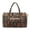 Bookshelf Still Life, variant on Vintage Geometric Totems Quilted Duffle Bag for Vacation, Stretch Polyester Weekender Bag with Large Capacity Waterproof Workout Duffle Bag