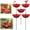 1pc, variant on Metal Flower Garden Stakes Bird Bath, Mini Bird Bath & Pollinator Water Station, Handmade Metal Flower Garden Stake (5PC)