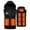 Heated Vest-A08Multicolor, variant on Gamivast Heated Vests for Men Rechargeable Plus Size Christmas Printed Stand Collar Sleeveless Quilted Jackets with Multiple Heating Zones and 3-Levels Warm Washable Coats no Power Bank