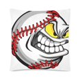 thumbnail image 2 of MKHERT Baseball Face Cartoon Ball Throw Pillowcase Pillow Cover Cushion Couver 18x18 inch, 2 of 3