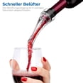 thumbnail image 4 of Aireador De Vino Vertedor Decantador De Vino Portátil Accesorios De Vino Para Bar Home Gadget Sweethay HA035201-00, 4 of 6