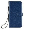 thumbnail image 4 of Allytech for iPhone 11 Pro Max Case 6.5 inch 2019, PU Leather and Soft TPU Bumper Shockproof Cover with Hand Strap Magnetic Snap Flip Stand Case for iPhone 11 Pro Max, Blue, 4 of 6