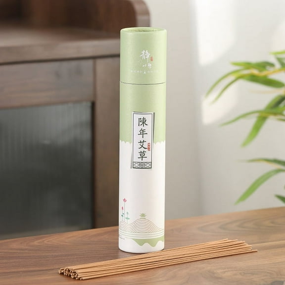 Zhuge Stick incense made from agarwood and sandalwood, suitable for home use, indoor natural mugwort mosquito repellent,Wormwood