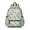 Unicorn and Head Pink Pattern, variant on Unicorn and Head Pink Pattern Cute School Backpack with Padded Back and Adjustable Shoulder Straps 13.4"x11"x4.7"