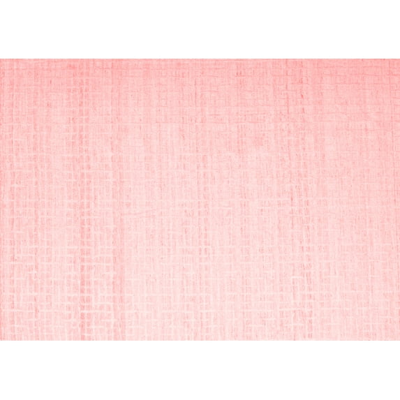 Ahgly Company Machine Washable Indoor Rectangle Solid Red Modern Area Rugs, 2' x 5'