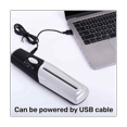 thumbnail image 1 of Handheld Mini Paper Shredders, Portable Paper Shredder, USB Paper Shredders Document Strip Cutter Office Stationery, 1 of 5