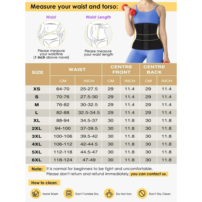 Waist Trainer for Women Body Shaper Lower Belly Fat, Underbust Double  Training Belt Waist Cincher Corset Workout, 3 Segmented Seamless Waist  Trimmer