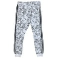 thumbnail image 3 of Ecko Unltd Men's Sweatpants Tropical Print Striped Side Tape Fleece Jogger (Medium, White), 3 of 5