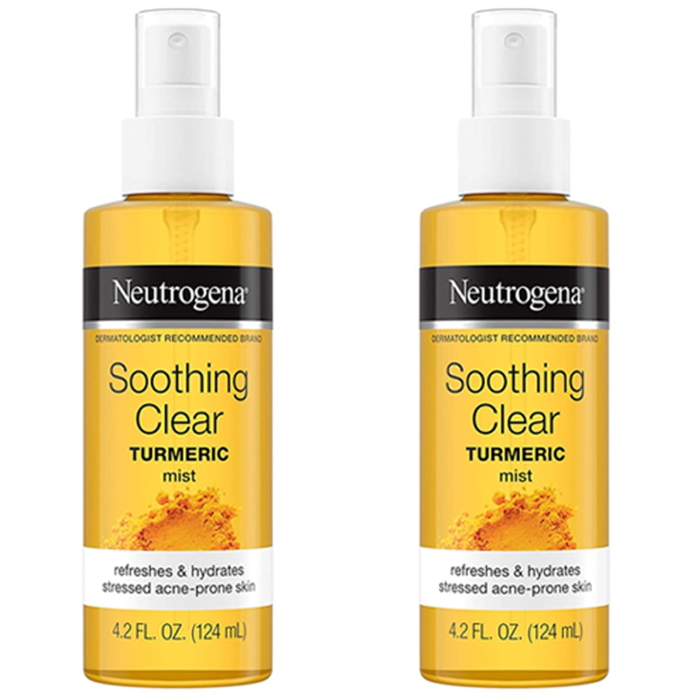 (2 Pack) Neutrogena Soothing Clear Calming Facial Mist Spray with