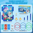 thumbnail image 3 of Juguete Bean Bag Toss Game Toyk 3 en 1 con soporte para niños de 3 a 6 años, 3 of 6