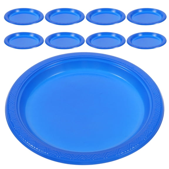 CTIRCHIU Plastic Plates for Food Serving, Party Disposable Trays, 20 Pieces Set