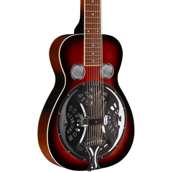 Gold Tone PBS-8/L Paul Beard Signature Series 8-String Squareneck Left-Handed Resonator Guitar Tobacco Sunburst