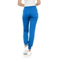 thumbnail image 5 of MediChic Women’s Premium Scrub Set – V-Neck Notch Scrub Top & 6-Pocket Jogger Scrub Pants, 4-Way Stretch, Medical Uniform Royal 2X-Large, 5 of 5