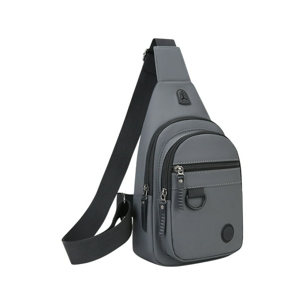 Mochila para Hombres Bolsa de Pecho Mochila Pequeña para Hombres Nueva Moda Casual de Gran Capacidad Paño Impermeable Bolsa de Hombro Bolsa de Cuerpo Transversal Bolsa Impermeable para Hombres