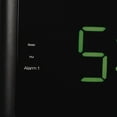 RCA Black USB Clock Radio Digital PlugIn