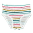 thumbnail image 3 of 3 Pack Toddler Little Girls Kids Cotton Briefs Underwear, Hipster Panties Size 2T 3T 4T 5T 6T, 3 of 4