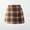 Khaki, variant on NAISIBABY Fleece Skirt for Girls, High Waist Plaid A-line Fall Winter School Uniform Skirt Black 8T
