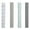 Light Gray, variant on 4Pcs Textured Silicone Pencil Grips Ergonomic Sensory Holder for Kids Adults Writing Focus Comfort Stress Relief School Supply