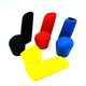 thumbnail image 2 of BRIGHTFUFU 2 Unids Cubierta de Silicona Práctica Protector de la Cubierta de freno de Mano Oval Gear Shift Knob para Coche (Azul), 2 of 7