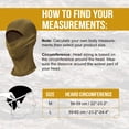 thumbnail image 5 of Minzimin Balaclava Face Mask Men, Women's Full Head Wrap Motorcycle Cooling Neck Gaiter Tactical Hood for Hiking Cycling, 5 of 8