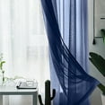 thumbnail image 3 of Solid Color Semi Sheer Window Curtains for Modern Light Control and Space Transformation, 3 of 7