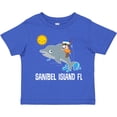 thumbnail image 3 of Inktastic Sanibel Island Florida Dolphin Boys or Girls Toddler T-Shirt, 3 of 5